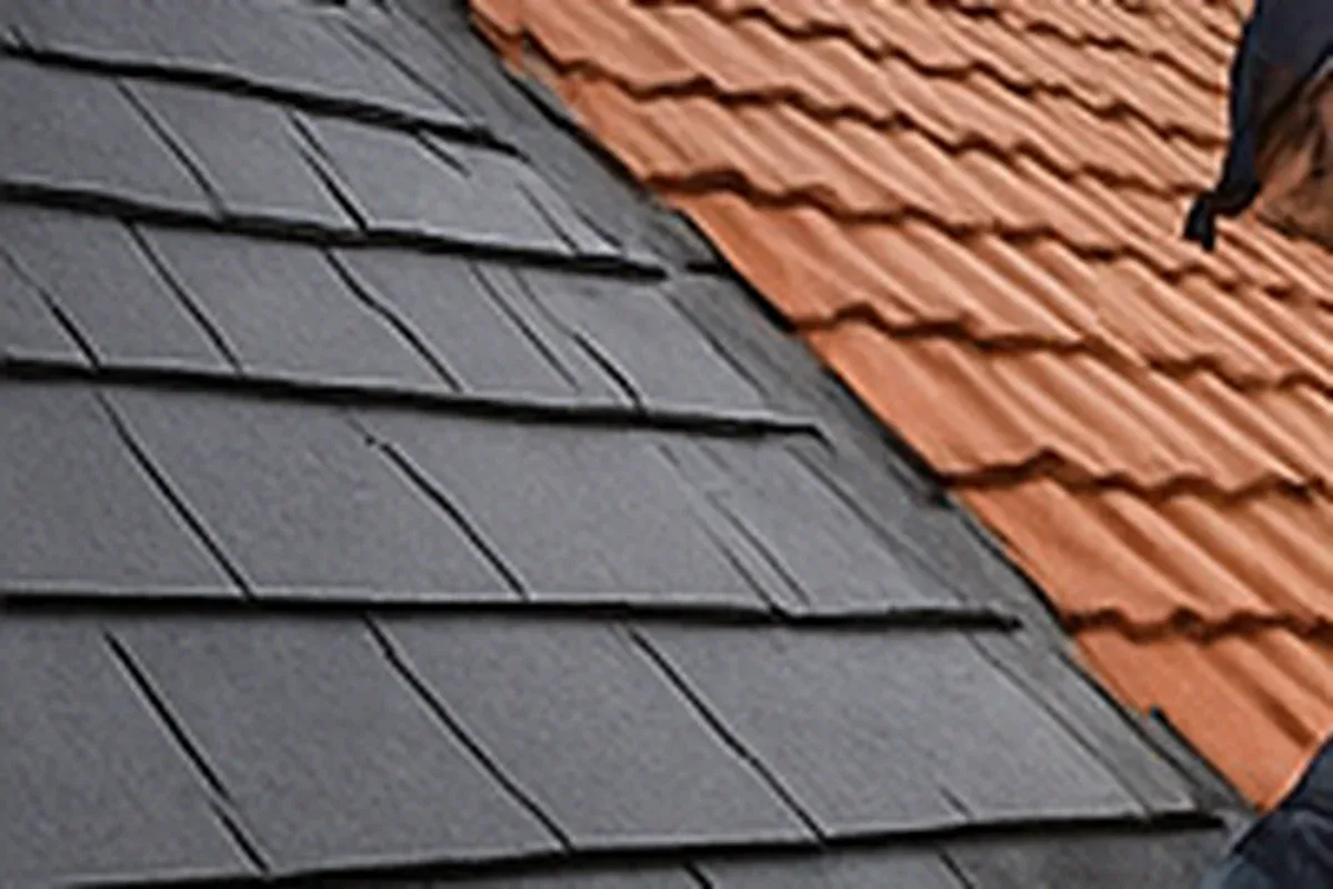 Roof tile repair and permanent leak fix work on a residential property in Surrey — Never Felt Better Roofing